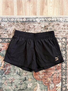 Puma Black Women's Athletic Shorts